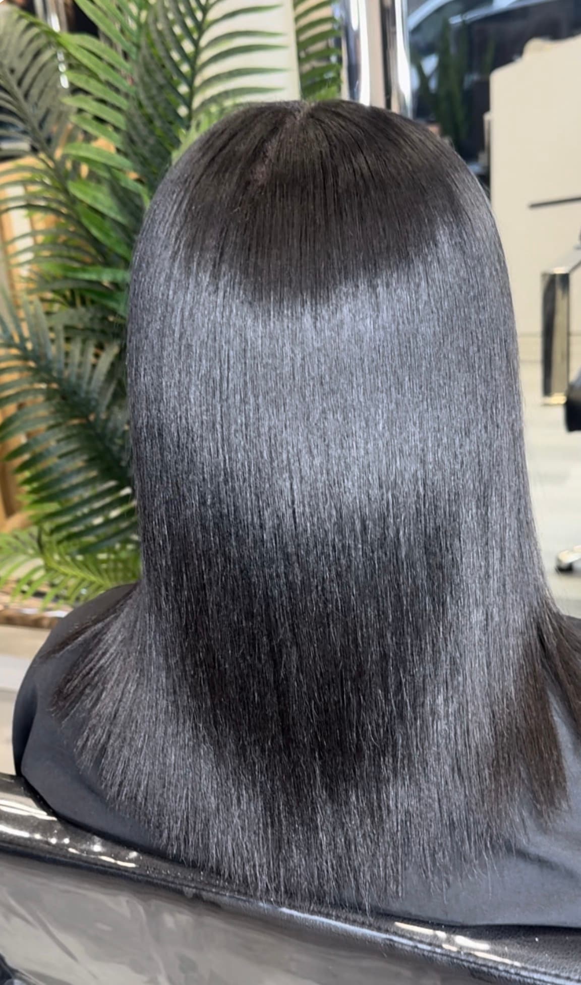 Lissage texture release — cheveux courts