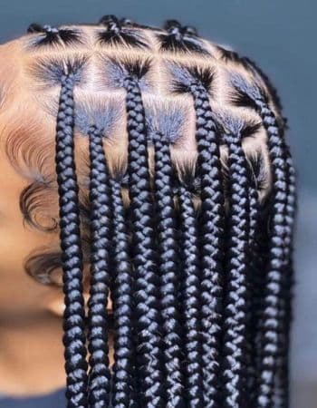 Knotless tresse/braids petite