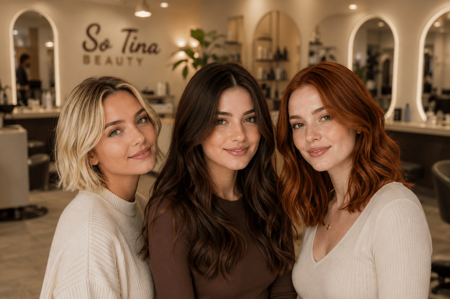 Coupe femme européenne — cheveux courts